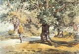 Wayside Inn Sudbury Massachusetts by childe hassam